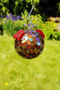 50 oz Red Teardrop Mosaic Hummingbird Feeder