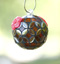 Amber Floral Marrakech Hummingbird Feeder
